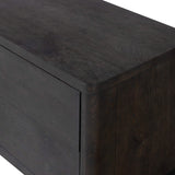 Noeline Nightstand, Smoked Black Oak-High Fashion Home