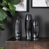 Noir Vases, Black-Accessories-High Fashion Home