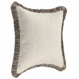 Nola Pillow, Natural/Black