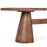 Nolan Rectangle Counter Table, Brown-Furniture - Dining-High Fashion Home