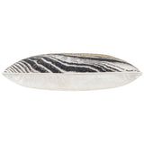 Noor Pillow II, Black/Gold-Accessories-High Fashion Home