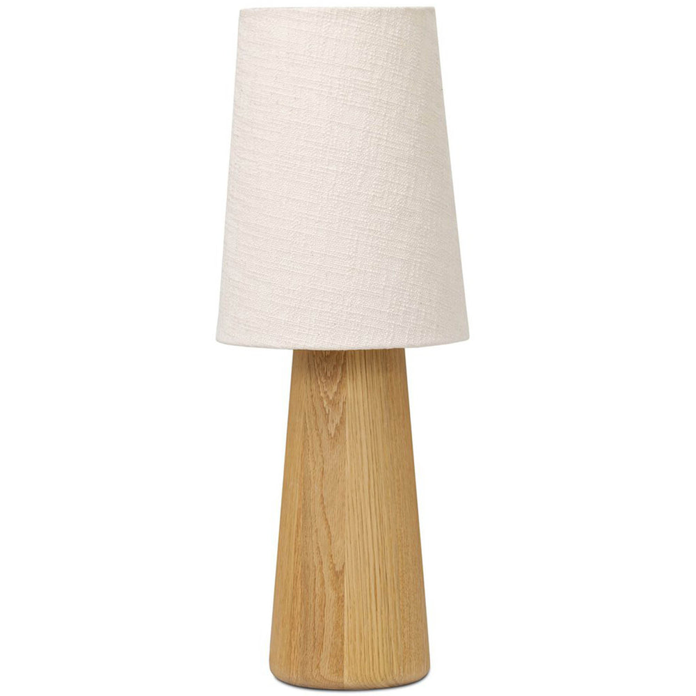 Nora Drum Table Lamp, Light Oak by Four Hands-Lighting-High Fashion Home