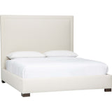 Norah King Bed, Brookwood Ivory-Furniture - Bedroom-High Fashion Home