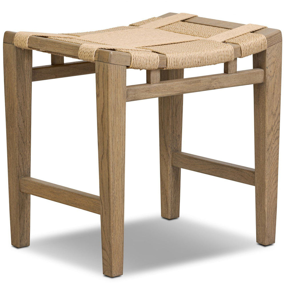 Norma Accent Stool, Natural by Four Hands-Furniture - Benches-High Fashion Home