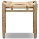 Norma Accent Stool, Natural by Four Hands-Furniture - Benches-High Fashion Home