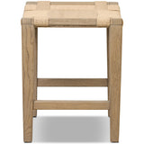 Norma Accent Stool, Natural by Four Hands-Furniture - Benches-High Fashion Home