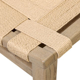 Norma Accent Stool, Natural by Four Hands-Furniture - Benches-High Fashion Home