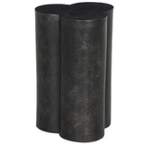 North Outdoor End Table, Distressed Bronze by Four Hands-Furniture - Outdoor-High Fashion Home