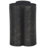 North Outdoor End Table, Distressed Bronze by Four Hands-Furniture - Outdoor-High Fashion Home
