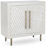 Norwood 2 Door Cabinet, Whitewash