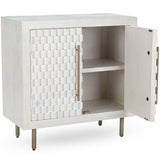 Norwood 2 Door Cabinet, Whitewash