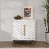 Norwood 2 Door Cabinet, Whitewash