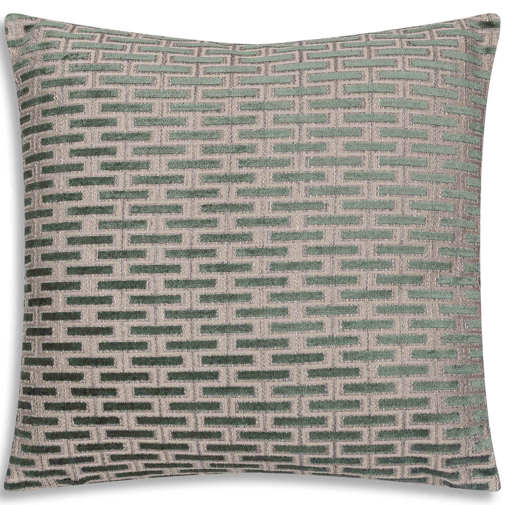 Nova Pillow, Green-Accessories-High Fashion Home