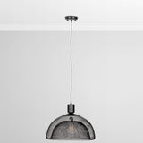 Nova Round Pendant, Black-Lighting-High Fashion Home