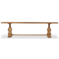 Novell Outdoor Dining Table, Natural