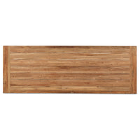 Novell Outdoor Dining Table, Natural