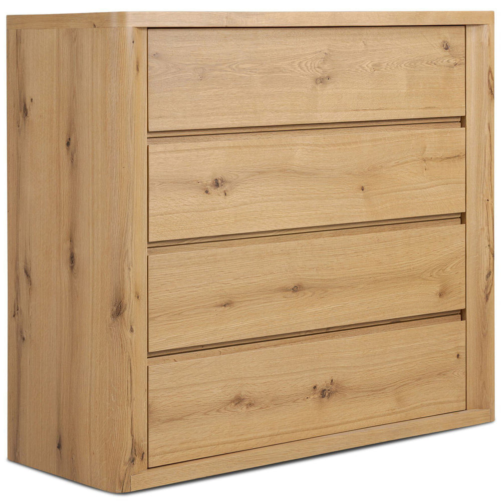 Novella 4 Drawer Dresser, Natural by Four Hands-Furniture - Storage-High Fashion Home
