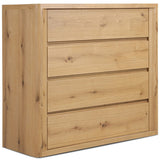 Novella 4 Drawer Dresser, Natural by Four Hands-Furniture - Storage-High Fashion Home
