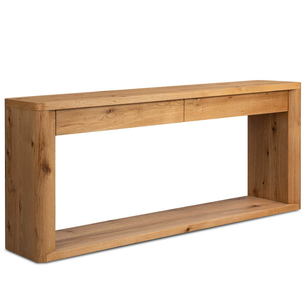 Novella Console Table, Natural by Four Hands-Furniture - Accent Tables-High Fashion Home