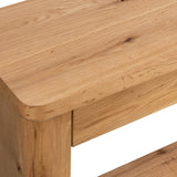 Novella Console Table, Natural by Four Hands-Furniture - Accent Tables-High Fashion Home
