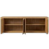 Novella Media Console, Natural by Four Hands-Furniture - Storage-High Fashion Home