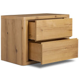Novella Nightstand, Natural by Four Hands