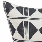 Nubia Pillow, Black/White-Accessories-High Fashion Home