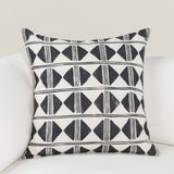 Nubia Pillow, Black/White-Accessories-High Fashion Home