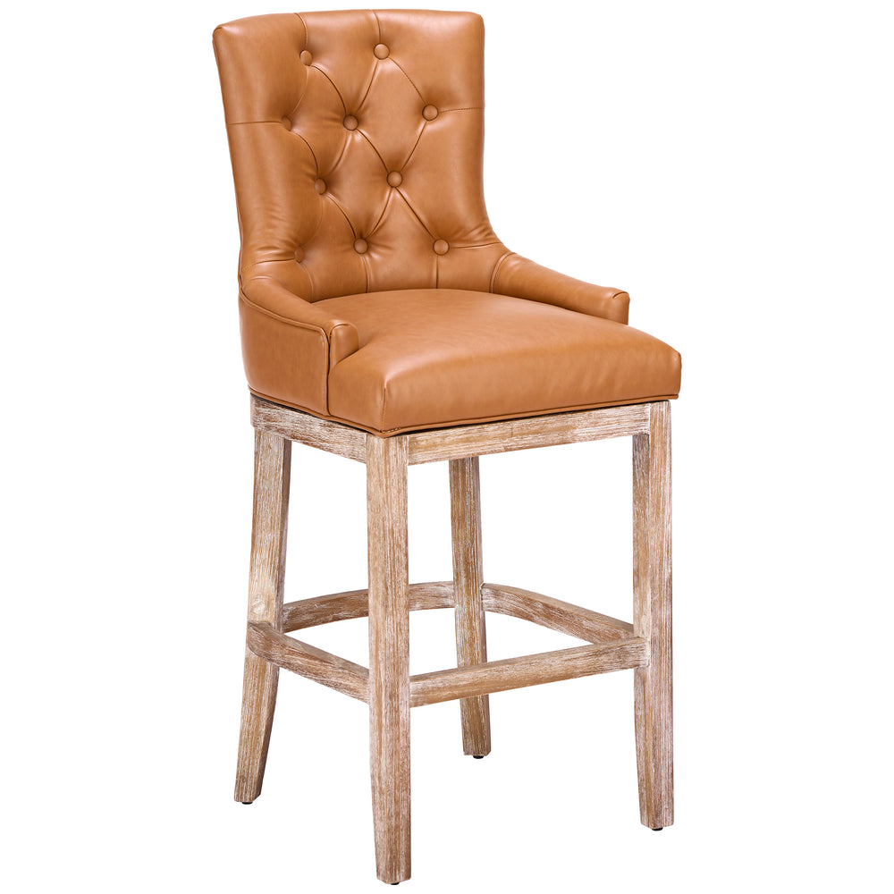 Nuby Swivel Barstool, Brown