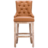 Nuby Swivel Barstool, Brown