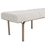 Nuvella Bench, Hailey Moon-Furniture - Benches-High Fashion Home