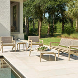 Atlas Outdoor Sofa, Sea Oat