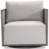 Rialto Outdoor Swivel Chair, Sombra