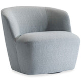 Torie Outdoor Swivel Chair, Blue
