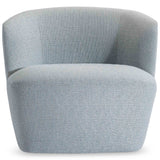 Torie Outdoor Swivel Chair, Blue