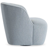 Torie Outdoor Swivel Chair, Blue
