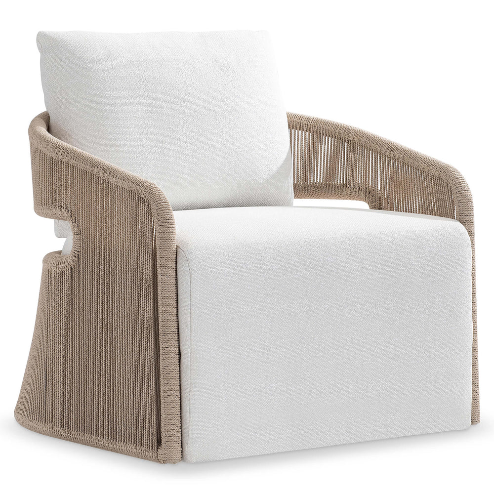 Trellis Outdoor Swivel Chair, 6146-000-Furniture - Outdoor-High Fashion Home