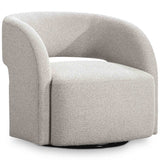 Cora Outdoor Swivel Chair, Grey