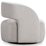 Cora Outdoor Swivel Chair, Grey