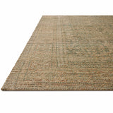 Magnolia Home by Joanna Gaines × Loloi Rug Oakley OKY-06, Lagoon/Rust