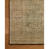 Magnolia Home by Joanna Gaines × Loloi Rug Oakley OKY-06, Lagoon/Rust