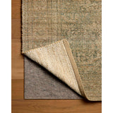 Magnolia Home by Joanna Gaines × Loloi Rug Oakley OKY-06, Lagoon/Rust