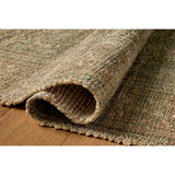 Magnolia Home by Joanna Gaines × Loloi Rug Oakley OKY-06, Lagoon/Rust
