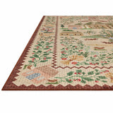 Rifle Paper Co. x Loloi Rug Orchard ORH-02, Antique Ivory/Multi