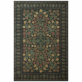 Rifle Paper Co. x Loloi Rug Orchard ORH-04, Forest Multi