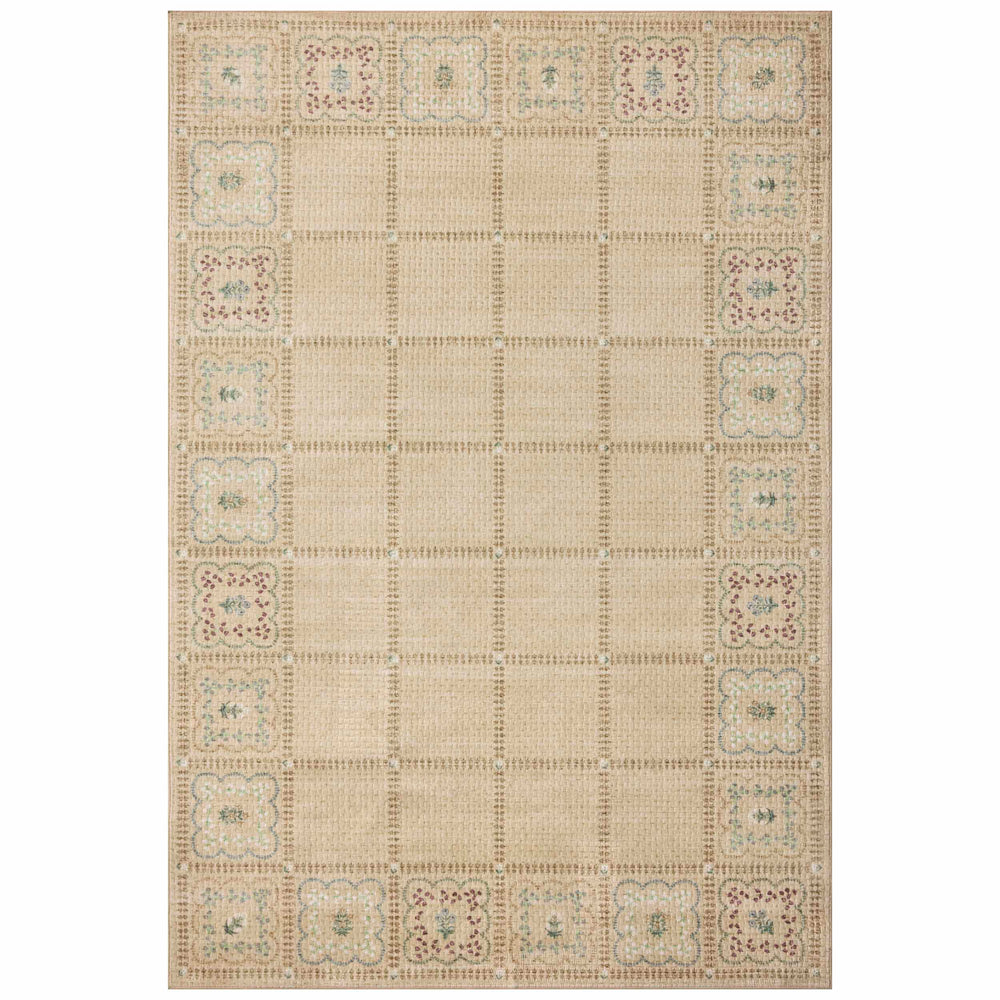 Rifle Paper Co. x Loloi Rug Orchard ORH-05, Natural/Multi