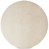 Oakland 60" Round Outdoor Dining Table, Cream Marble-Furniture - Dining-High Fashion Home