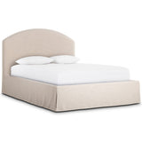 Oasley Slipcover Bed, Savoy Parchment by Four Hands-Furniture - Bedroom-High Fashion Home