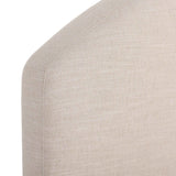 Oasley Slipcover Bed, Savoy Parchment by Four Hands-Furniture - Bedroom-High Fashion Home