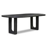 Obito Dining Table, Obsidian Concrete by Four Hands-Furniture - Dining-High Fashion Home